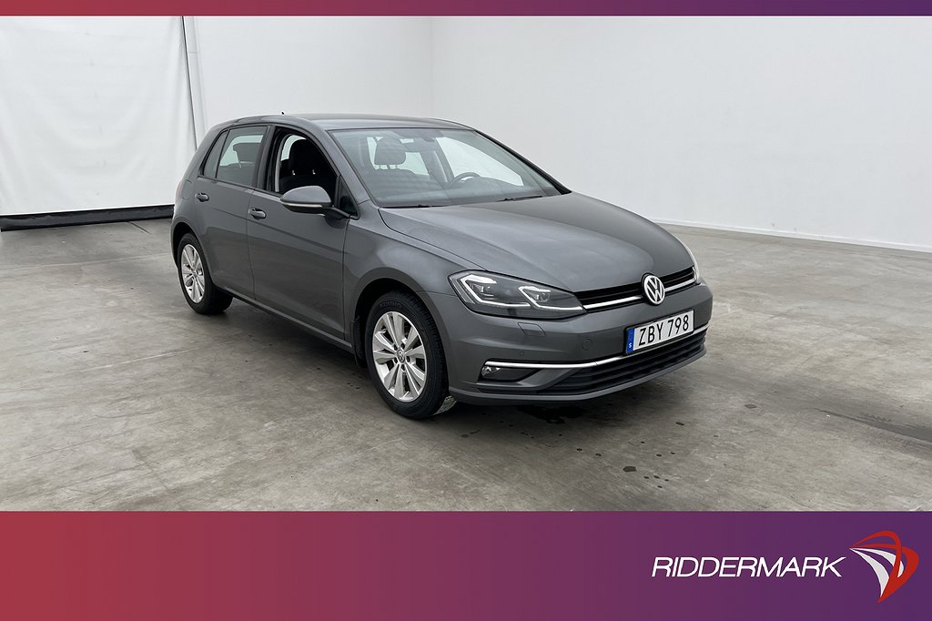 Volkswagen Golf TSI 110hk P-Sensorer Lågskatt 0.48L/Mil