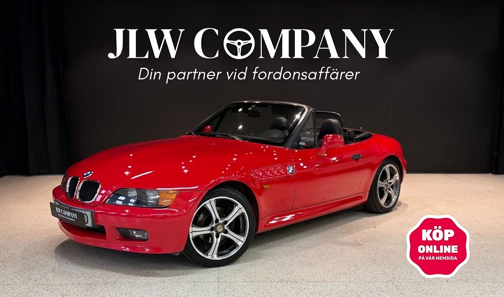 BMW Z3 1.9 Roadster M Sport l Cabriolet l 140 Hk 