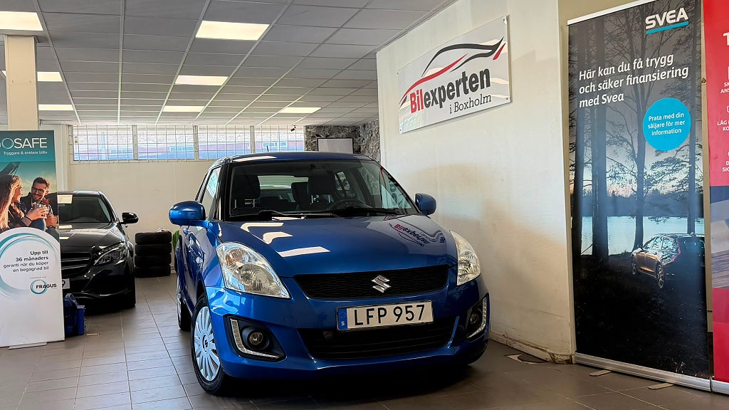 Suzuki Swift 5-dörrar 1.2 DOHC 16V VVT Euro6| En-ägare| 3,45%ränta