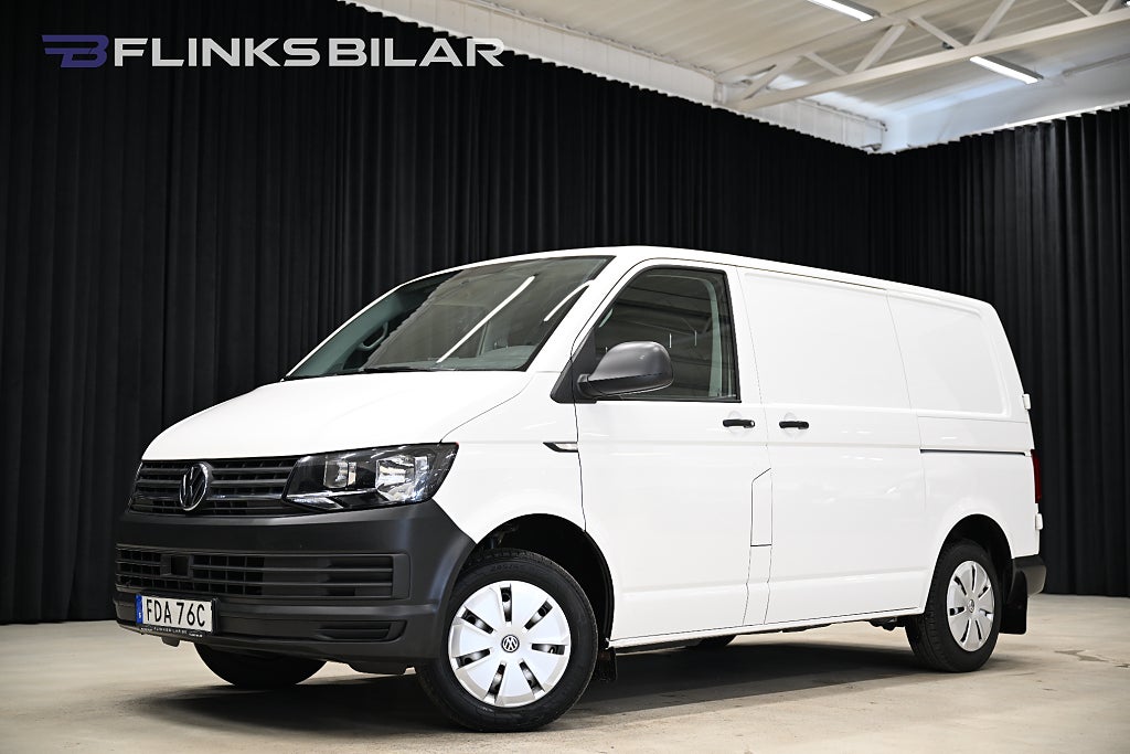 Volkswagen Transporter TDI 102HK Inredd|Dubbeldörr|Dubbelgolv|EnÄgare|Leasbar