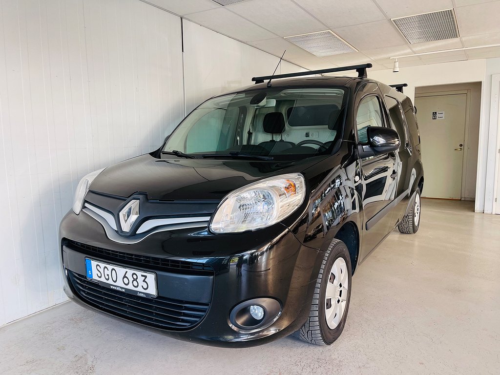 Renault Kangoo Express Maxi Lång 1.5 dCi 90HK MOMS Automat Drag GPS