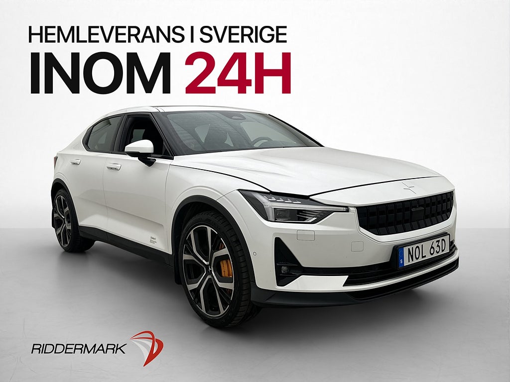 Polestar 2 Long Range AWD Performance Pano H/K 360° Drag