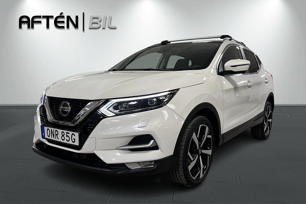 Nissan Qashqai 1.3 DIG-T Tekna+ Pano,Läder,360 kamera,Navi,Carplay.