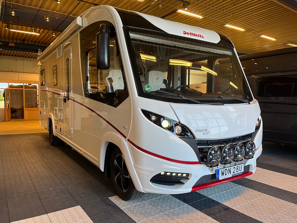 Dethleffs Esprit I 7150-2 DBM/EB 9-stegs AUTOMAT VINTERKAMPANJ 