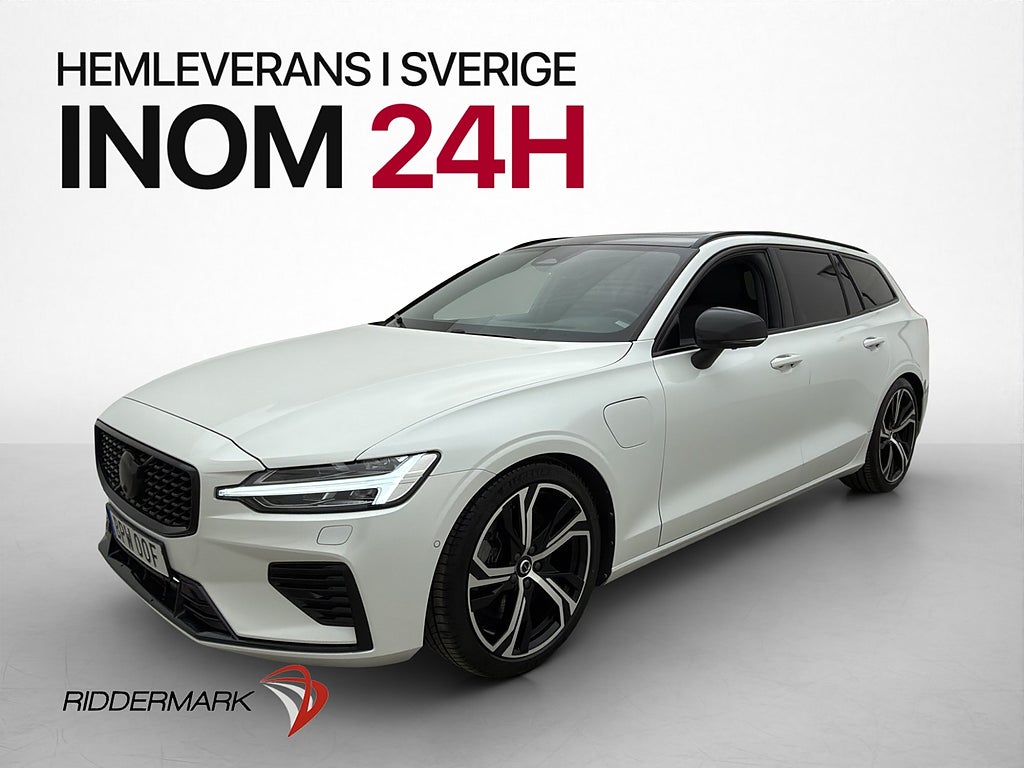Volvo V60 Recharge T6 AWD Ultimate Dark B&W Pano HUD 360°