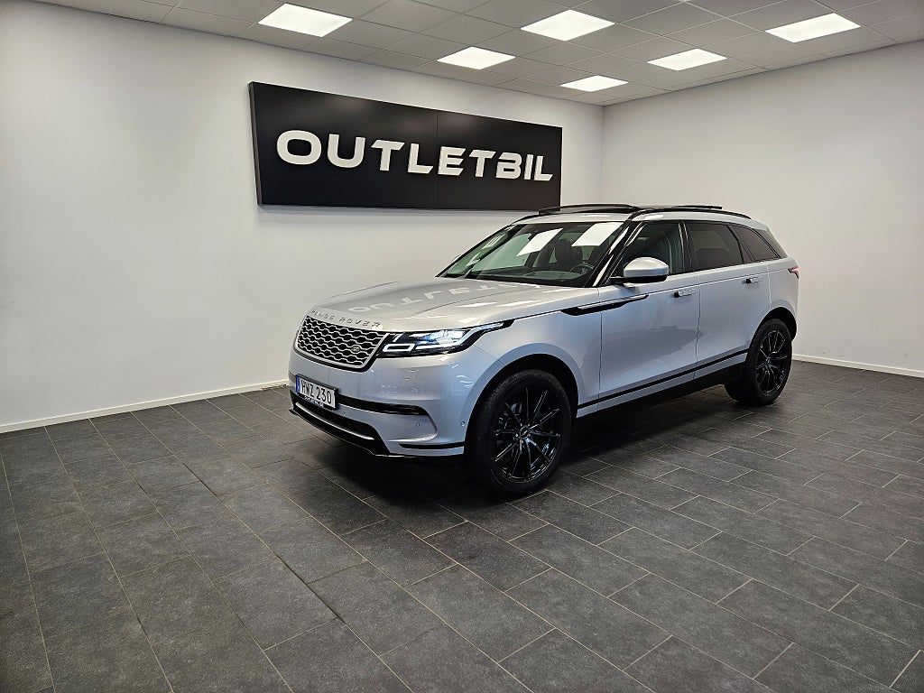 Land Rover Range Rover Velar D240 AWD 4x4 Läder Panorama Värmare Drag Meridian