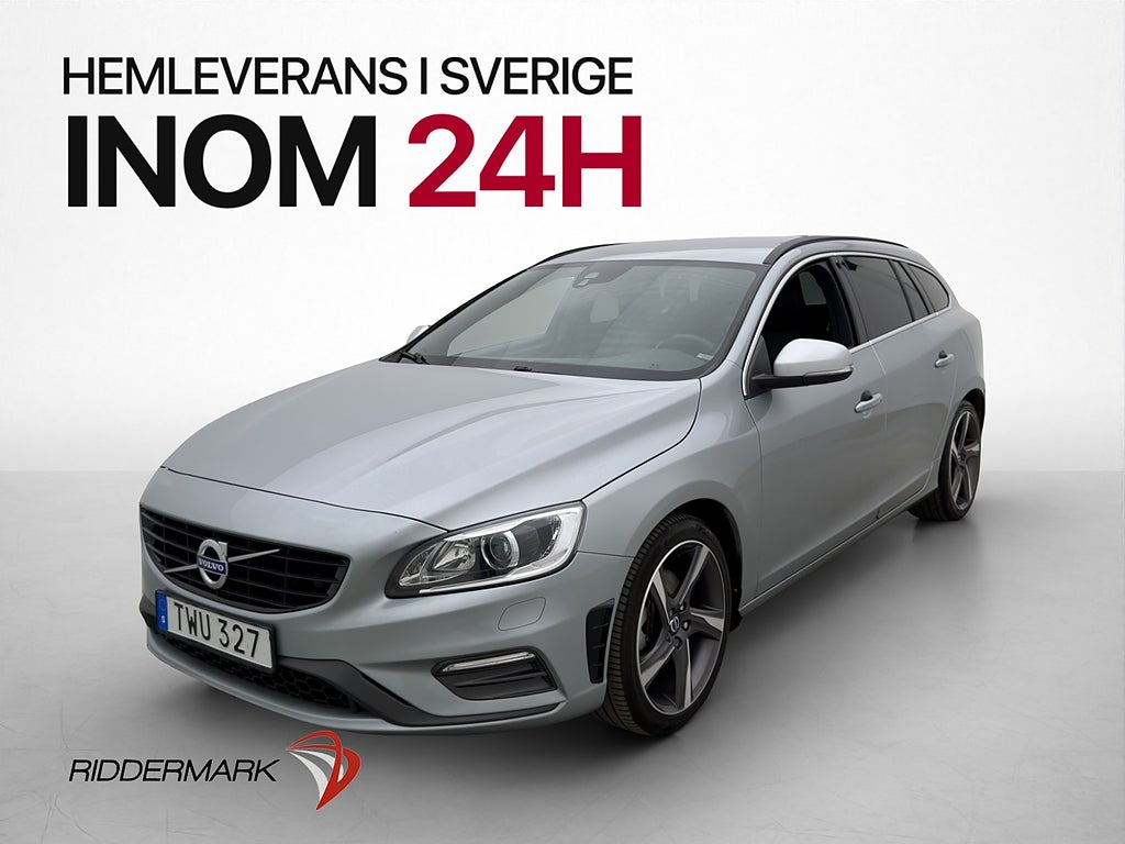 Volvo V60 D3 150hk R-Design Business Edit VoC Värmare Drag