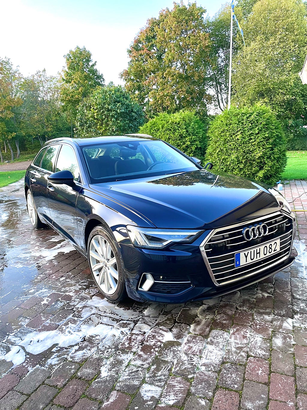 Audi A6 Avant 40 TDI 2.0 TDI S-Tronic 1 Äg Sportline Panorama Värmare