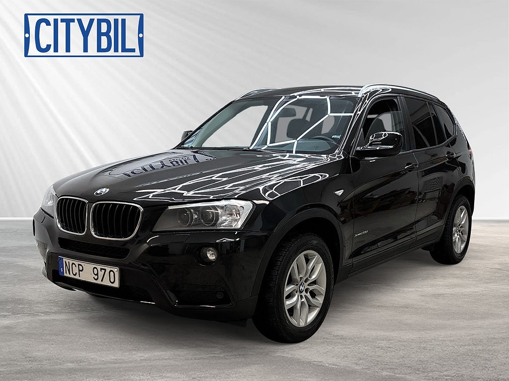 BMW X3 xDrive20d 184hk Automat Drag V-Däck Nyservad