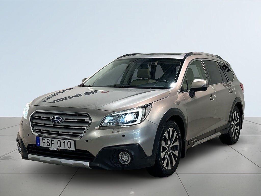 Subaru Outback 4WD Summit Drag Motorvärmare Kamera Pano H/K GPS SoV