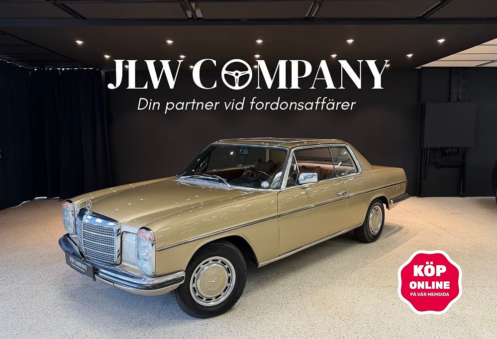Mercedes-Benz 280 CE | Besiktigningsbefriad | Lyxcoupé 
