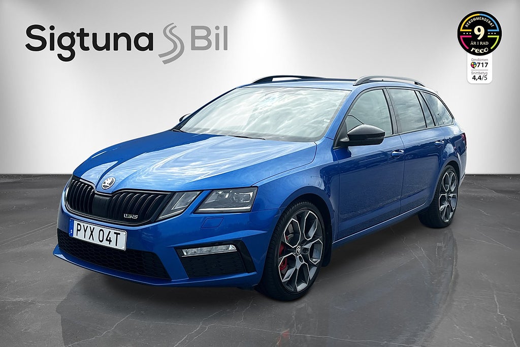 Skoda Octavia Kombi RS 2.0 TSI / Drag / Värmare / Kamera / Cockpit