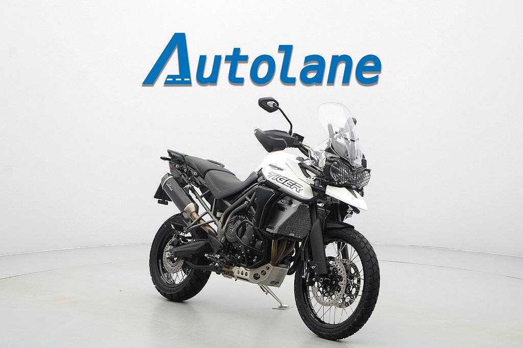 Triumph Tiger 800 XCA Leovince ** FRI HEMKÖRNING