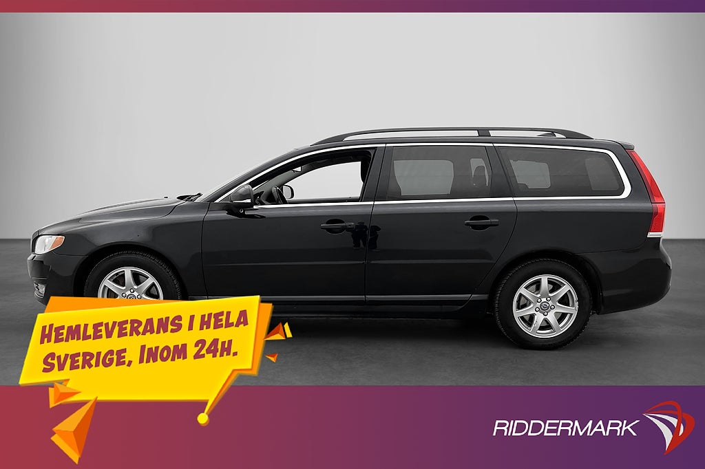 Volvo V70 D4 163hk AWD Momentum Värmare Drag VOC