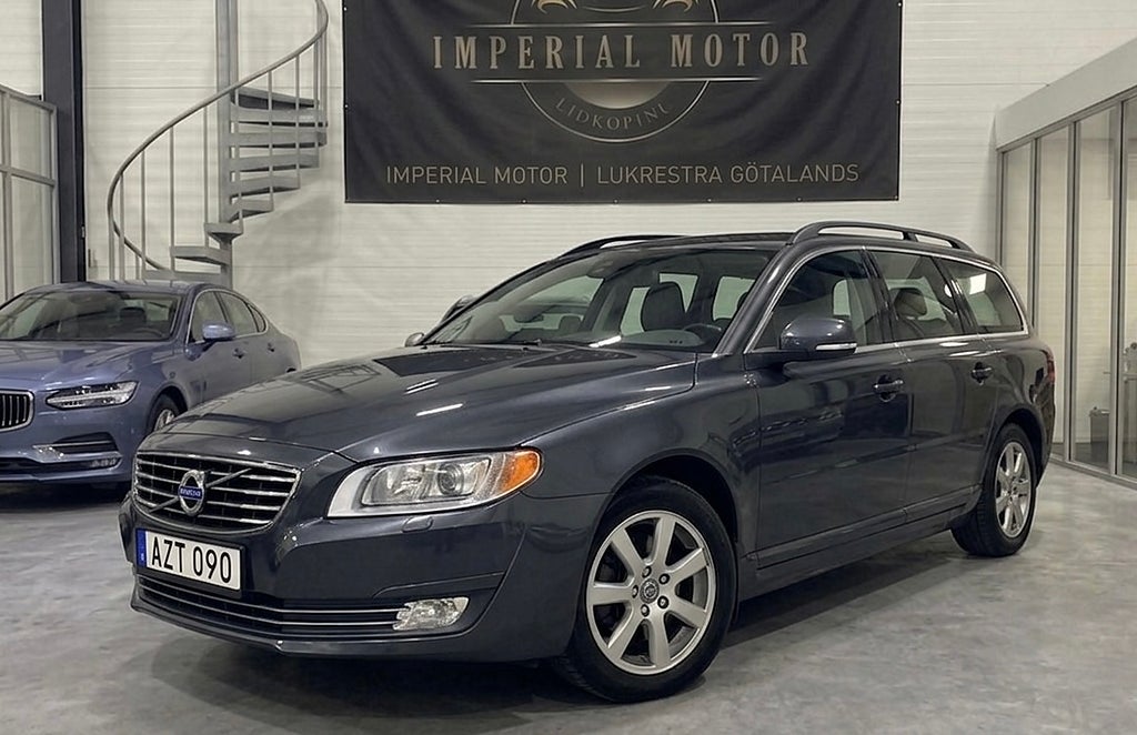Volvo V70 D4 Geartronic Momentum Euro 6// Dragkrok 