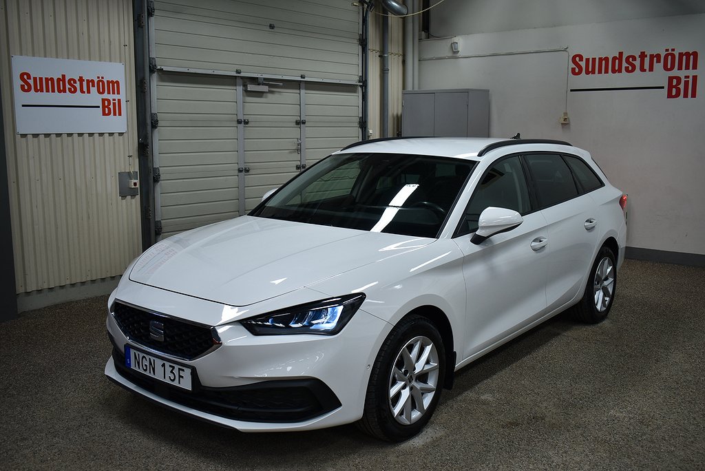 Seat Leon ST 1.0 eTSI 110Hk Style Pluspaket Drag/Värmare DSG Kombi