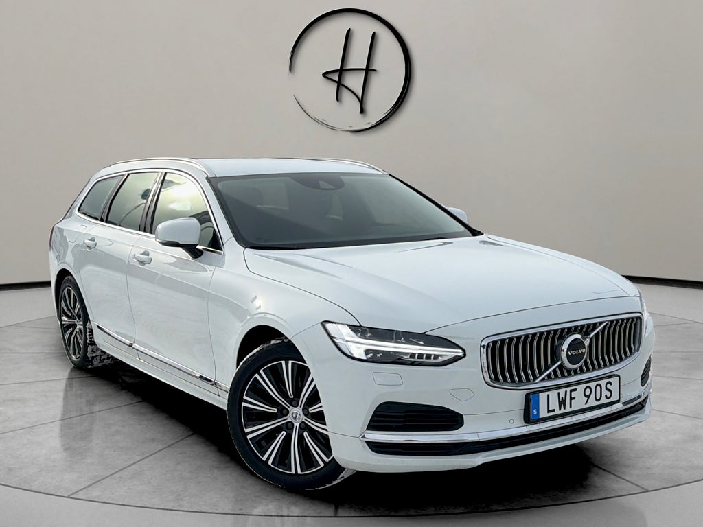 Volvo V90 Recharge T6 340hk AWD 1-Ägare Kamera Drag BLIS Keyless 