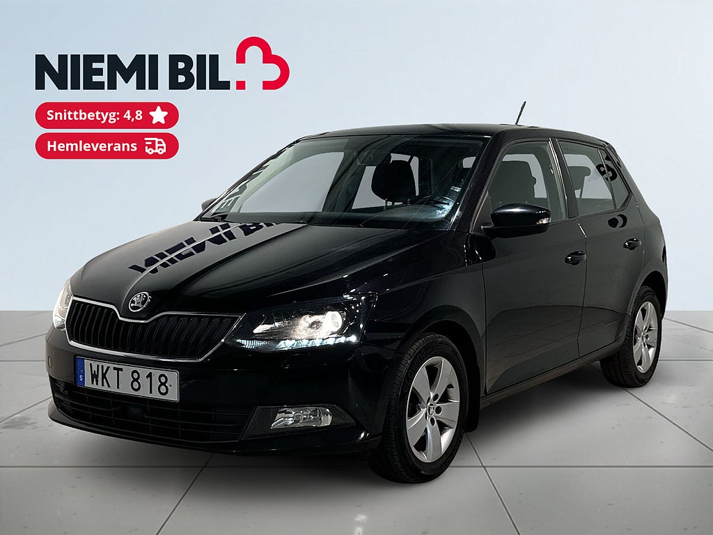 Skoda Fabia 1.0 Style Mvärm Farthållare Psens Bluetooth S/V-hjul