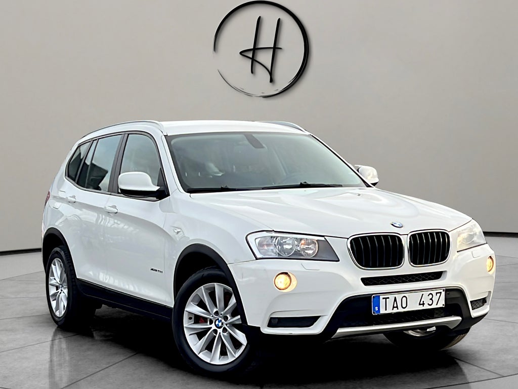 BMW X3 xDrive20d Dragkrok Nyservad 184hk 
