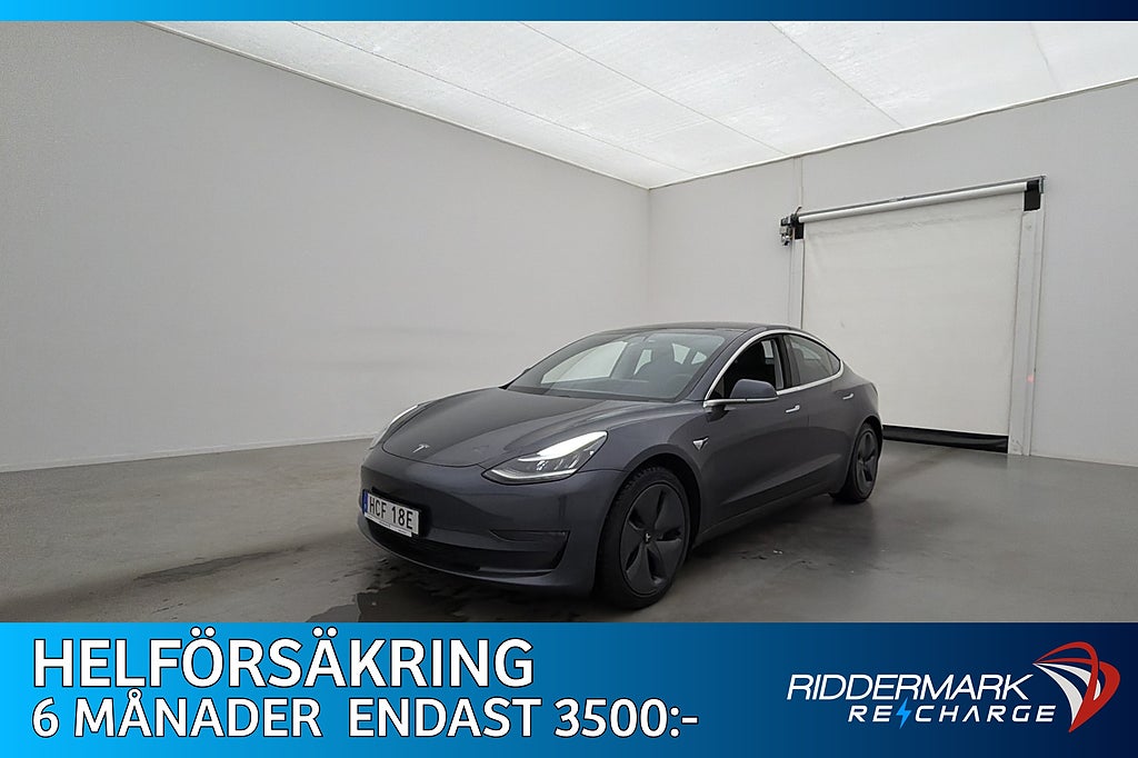 Tesla Model 3 Long Range AWD Svensksåld Autopilot Drag