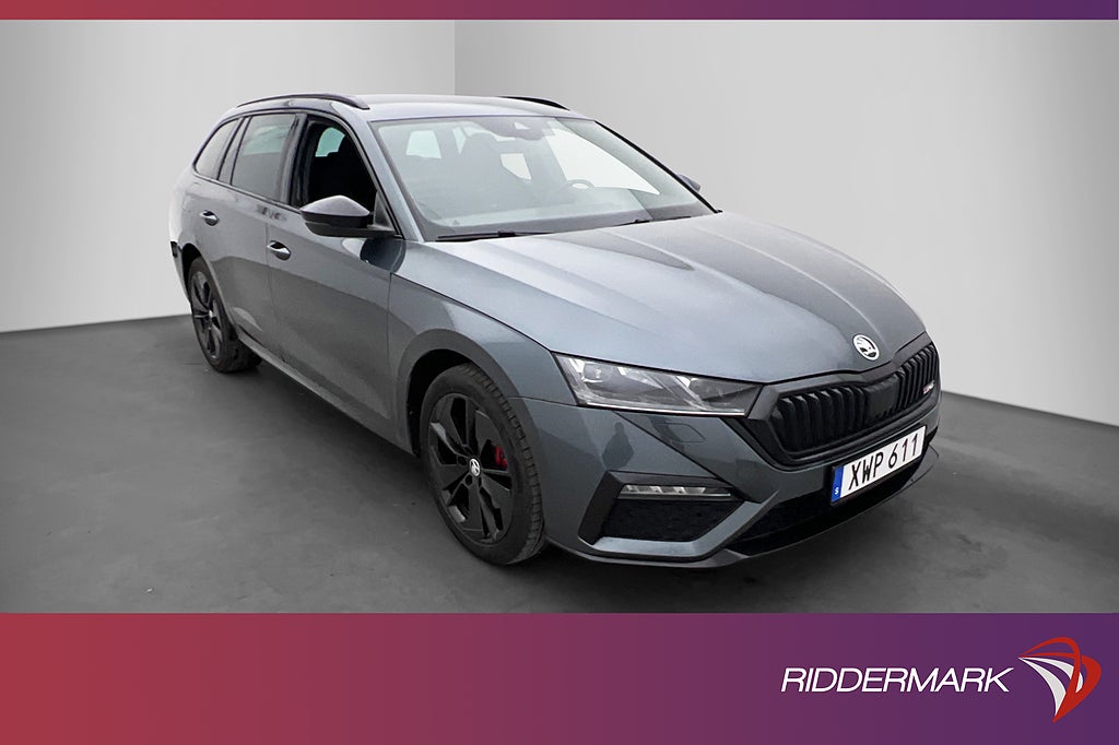 Skoda Octavia RS iV 245hk  Kamera Canton Navi Rattvärme