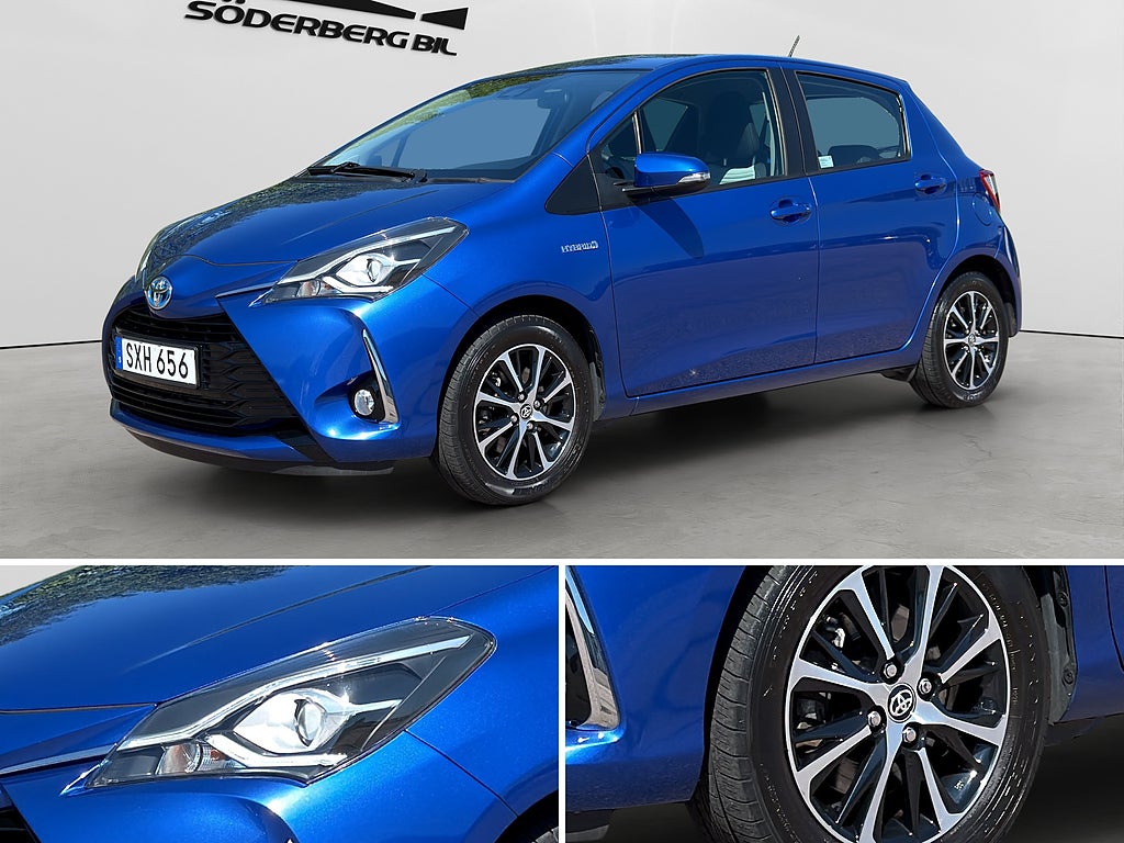 Toyota Yaris Hybrid e-CVT 101hk Touch & Go Edition B-kam Navi *SÅLD*