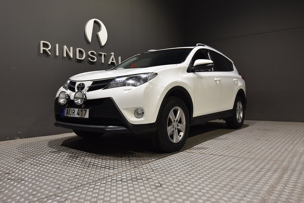 Toyota RAV4 2.0 151 HK AWD ACTIVE BACKKAMERA 0.6L/MIL 17"