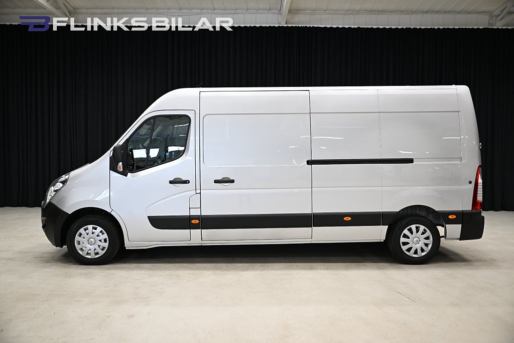 Opel Movano 170HK L3H2|Automat|Dubbeldörr|Backkamera|Värmare|Moms