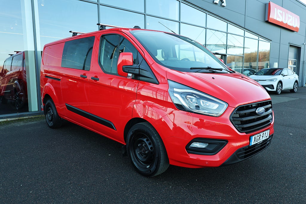 Ford transit Custom 340 DUBBELHYTT Crew Van 2.0 170hk EcoBlue