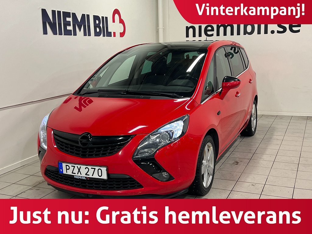Opel Zafira Tourer 2.0 CDTI  Aut 7-sits Drag SoV Kamrem bytt