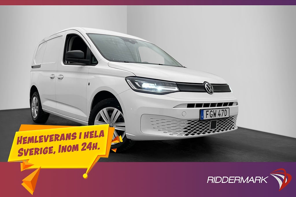 Volkswagen Caddy 2.0TDI 4M Värmare B-Kamera CARPLAY Moms