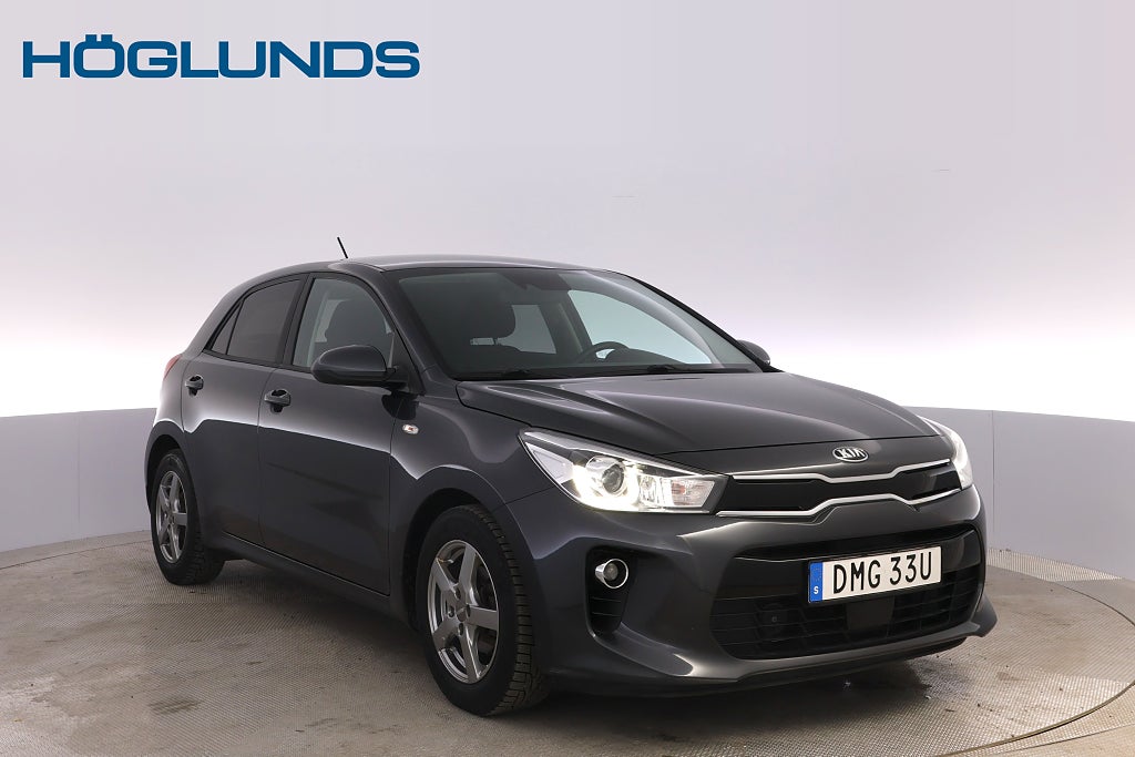 Kia Rio 1.2 CVVT GLS B-kamera Carplay Rattvärme V-hjul