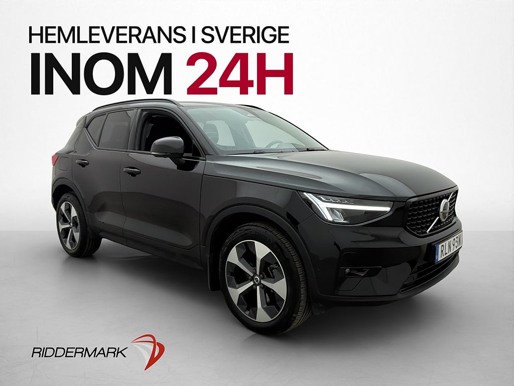 Volvo XC40 B4 Plus Dark Värmare 360° Orrefors Skinn Nav BLIS