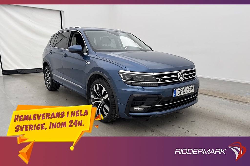 Volkswagen Tiguan Allspace TDI 4M R Line Cockpit Värm 7 Sits