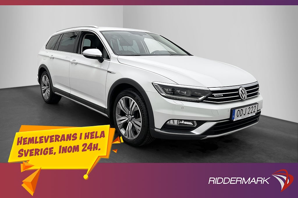 Volkswagen Passat Alltrack 2.0 240hk 4M Värmare Kamera Drag