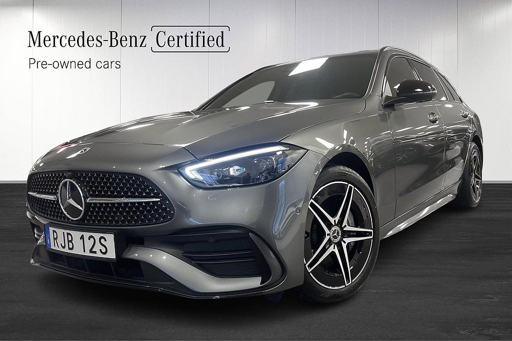 Mercedes-Benz C 300 e AMG Dragkrok Night Package Distronic 