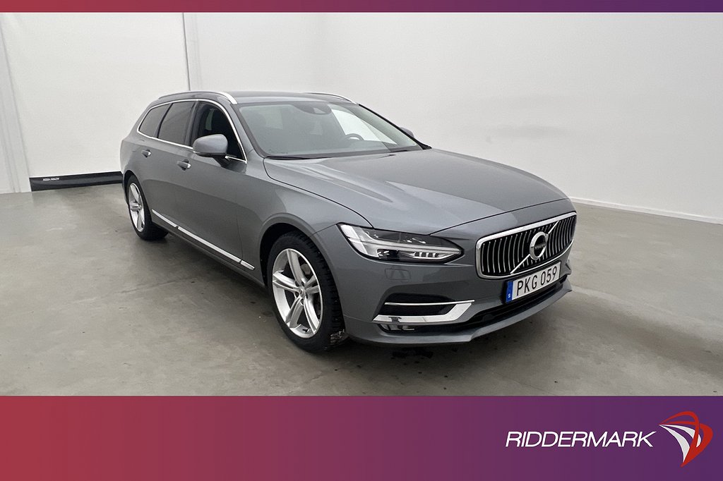 Volvo V90 D4 190hk Inscription Skinn Keyless Sensorer Drag