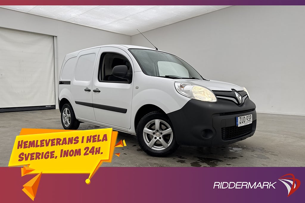 Renault Kangoo 1.5dCi Värmare Bluetooth Farthållare Moms