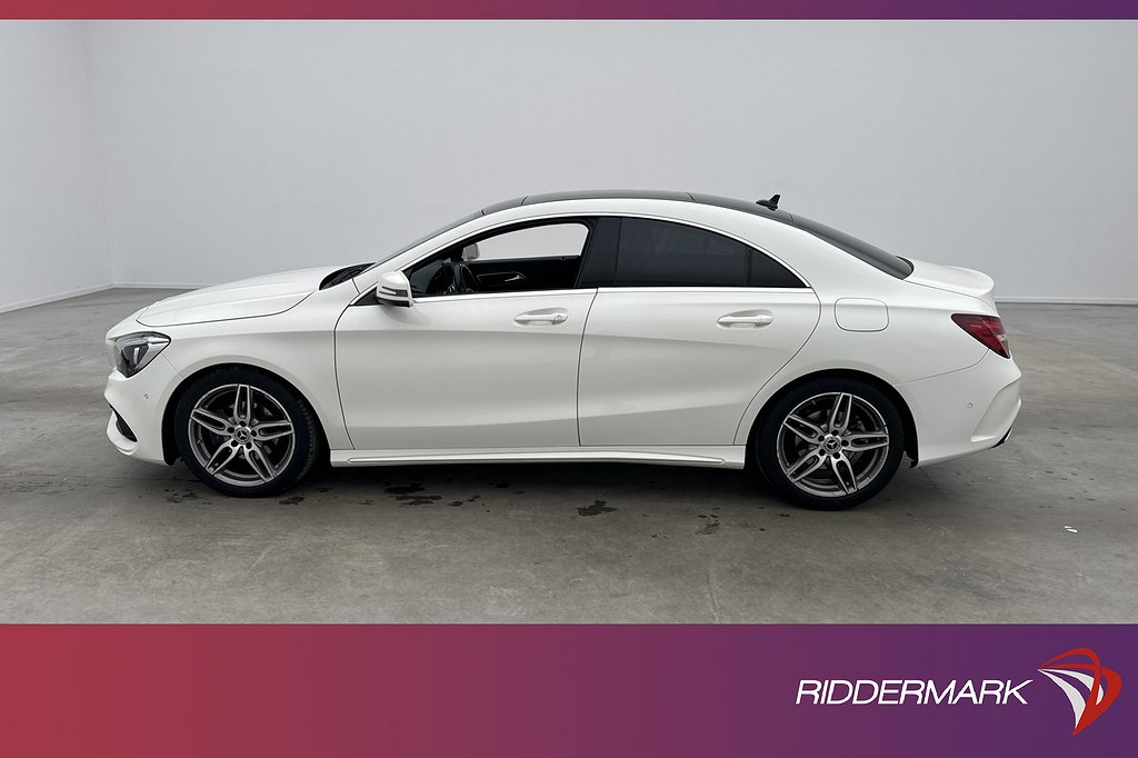 Mercedes-Benz CLA 200 d Coupé AMG Panorama B-kamera 136hk