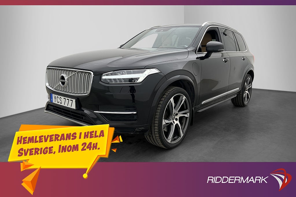 Volvo XC90 T8 TwEn AWD Inscription VOC 7-Sits Pano HUD Drag