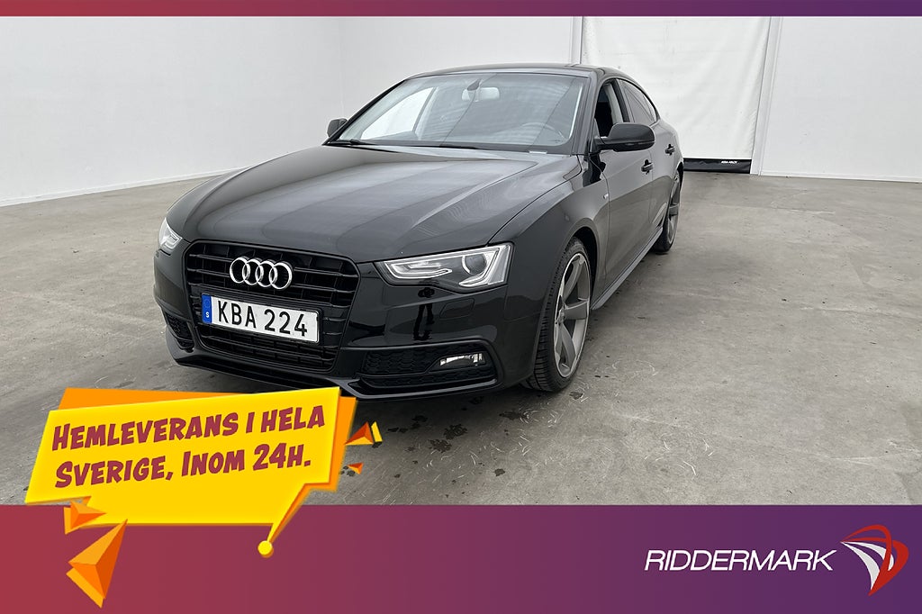 Audi A5 Sportback 1.8 TFSI 177hk S-Line Dragkrok P-Sensorer