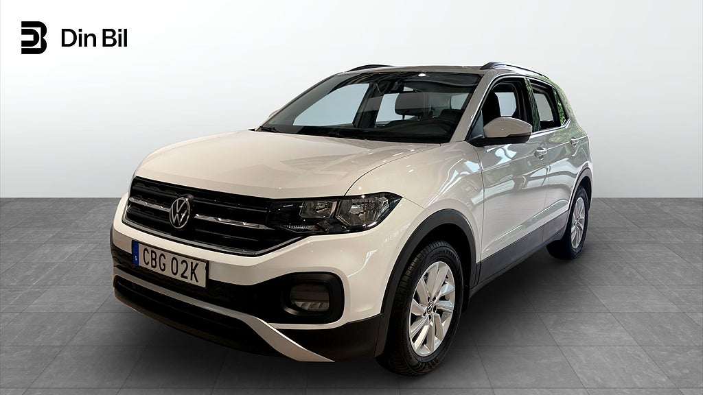 Volkswagen T-CROSS 1.0TSI 95hk Bensin/Manuell/AppConnect/Komfortpaket