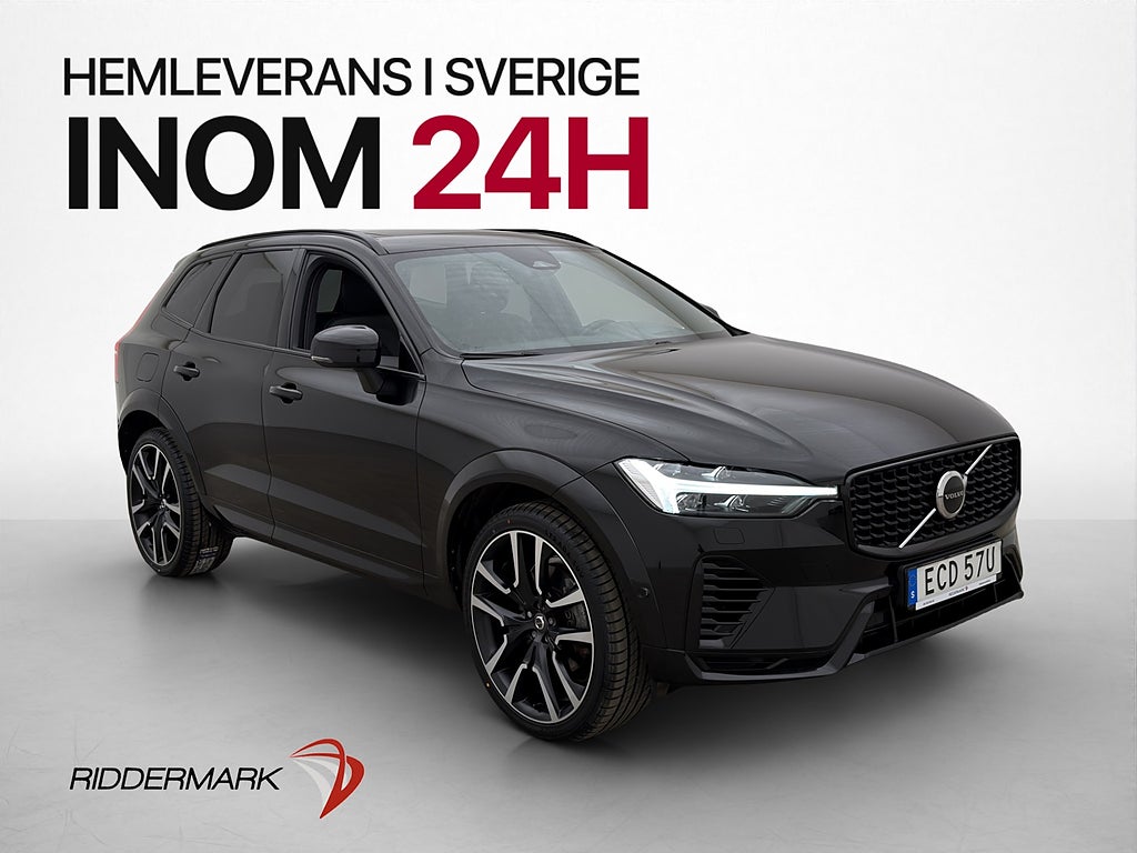 Volvo XC60 Recharge T6 AWD R-Design H/K Pano Drag Skinn HUD