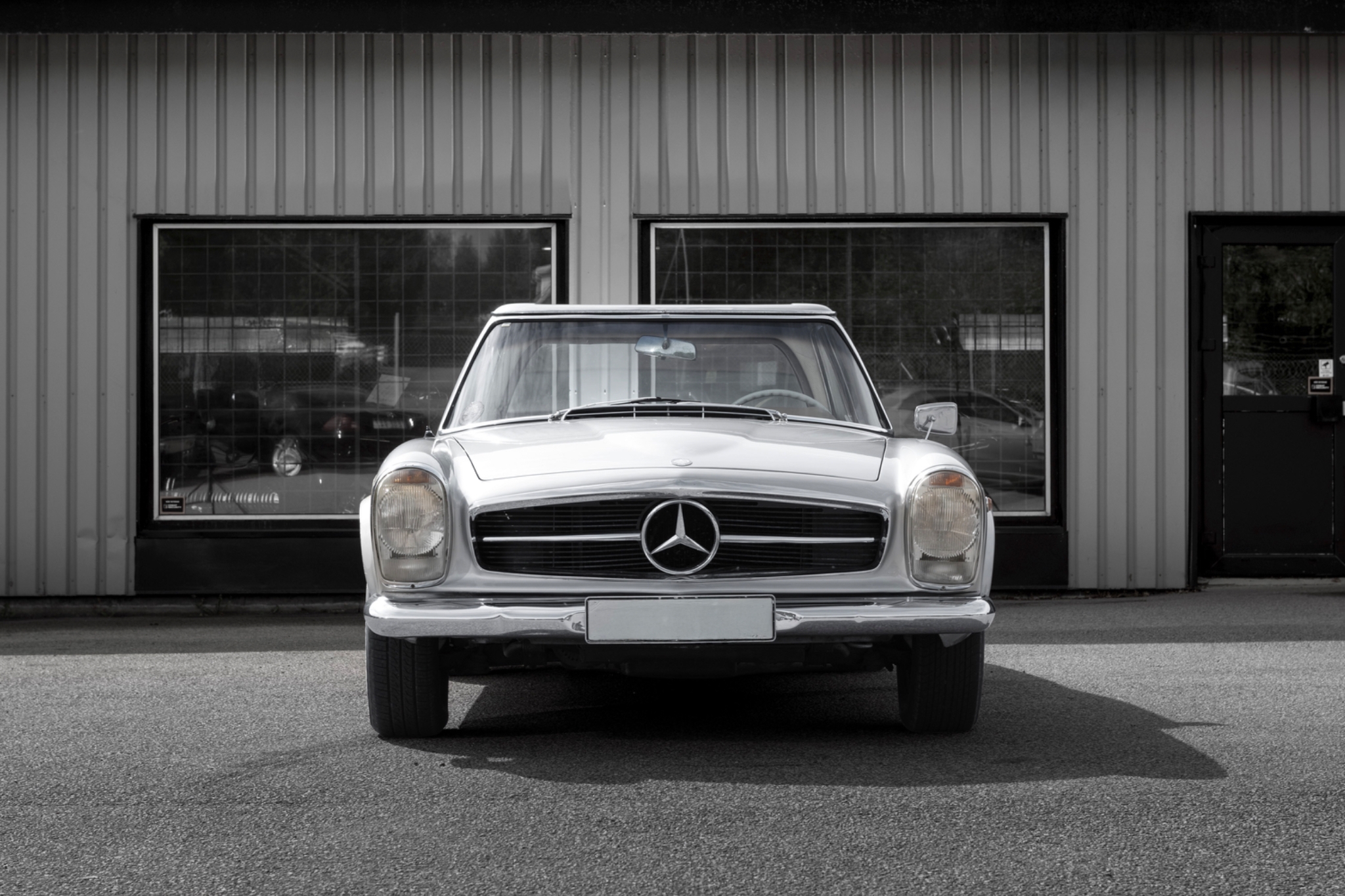 Mercedes-Benz 230 SL Pagoda UNIK lågmil 1966, bild 4/39