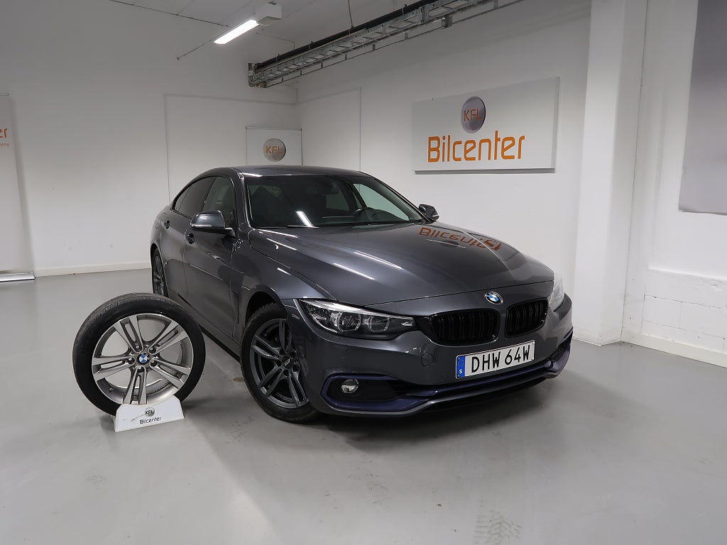 BMW 430 *KFL 10 år 2,99%* i Gran Coupé Sport line V-Däck ingår Drag-Navi