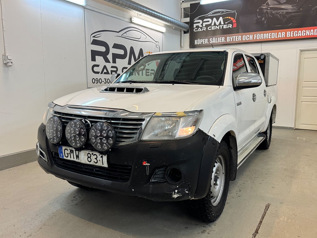Toyota Hilux Dubbelhytt 3.0 D-4D 4x4 Euro 5,Kamera/bytt Kamrem/NyServad