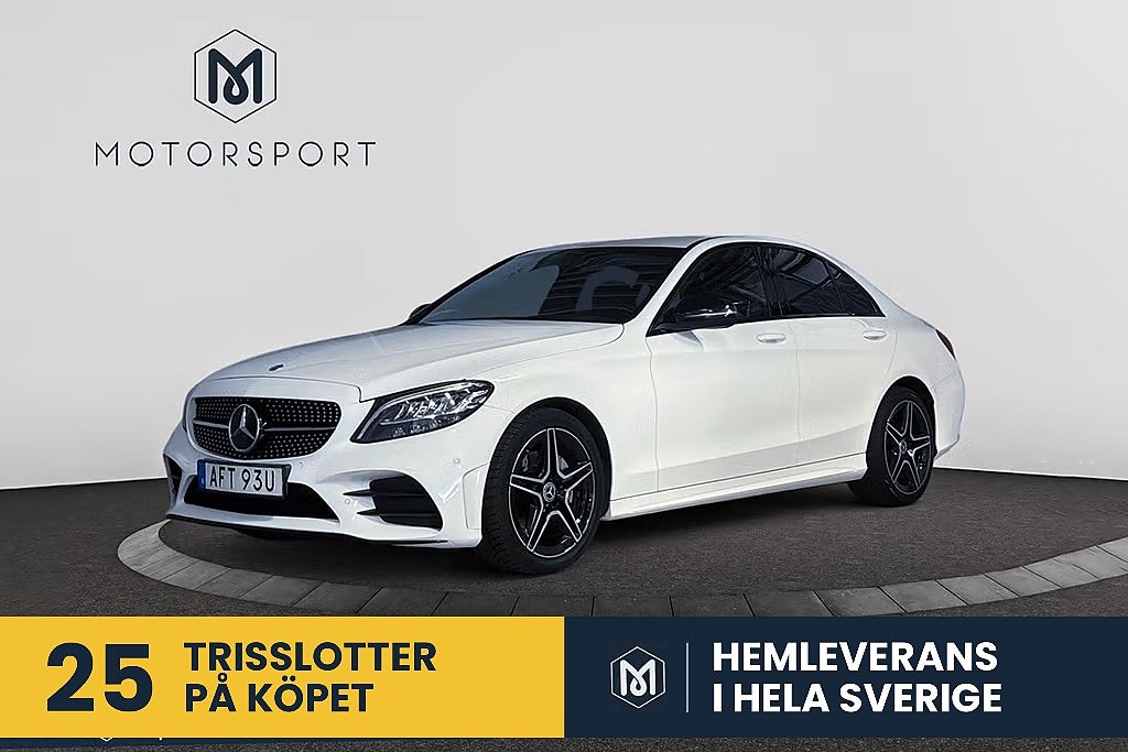 Mercedes-Benz C200 d 200 d Aut AMG sport Värmare Kamera