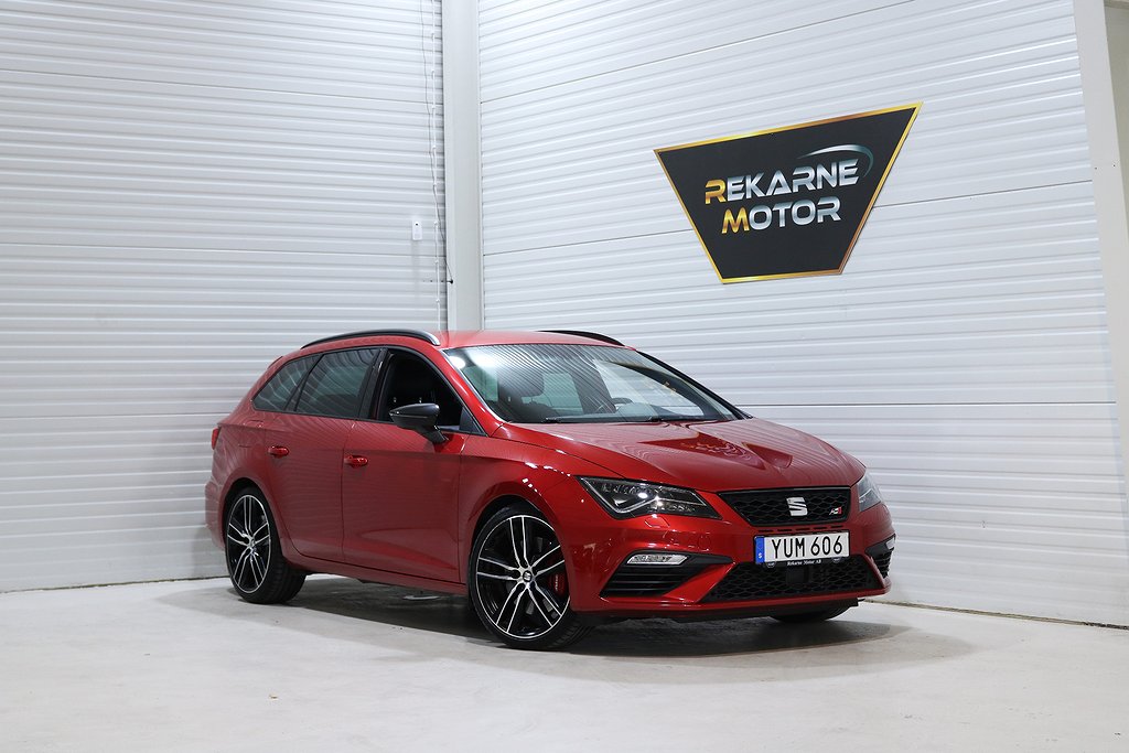 Seat Leon Cupra ST 2.0 TSI DSG 300HK | Navi | Carplay | 19"