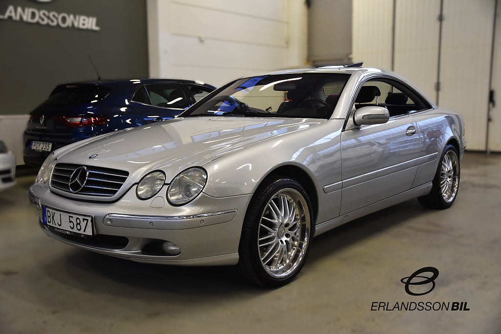 Mercedes-Benz CL 500 5G-Tronic Euro 3 NYBESIKTIGAD NYSERVAD P-SENSORER
