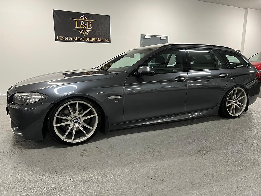 BMW 520d Touring Steptronic M Sport EU6 1ÅRSGARANTI/PANO/BT